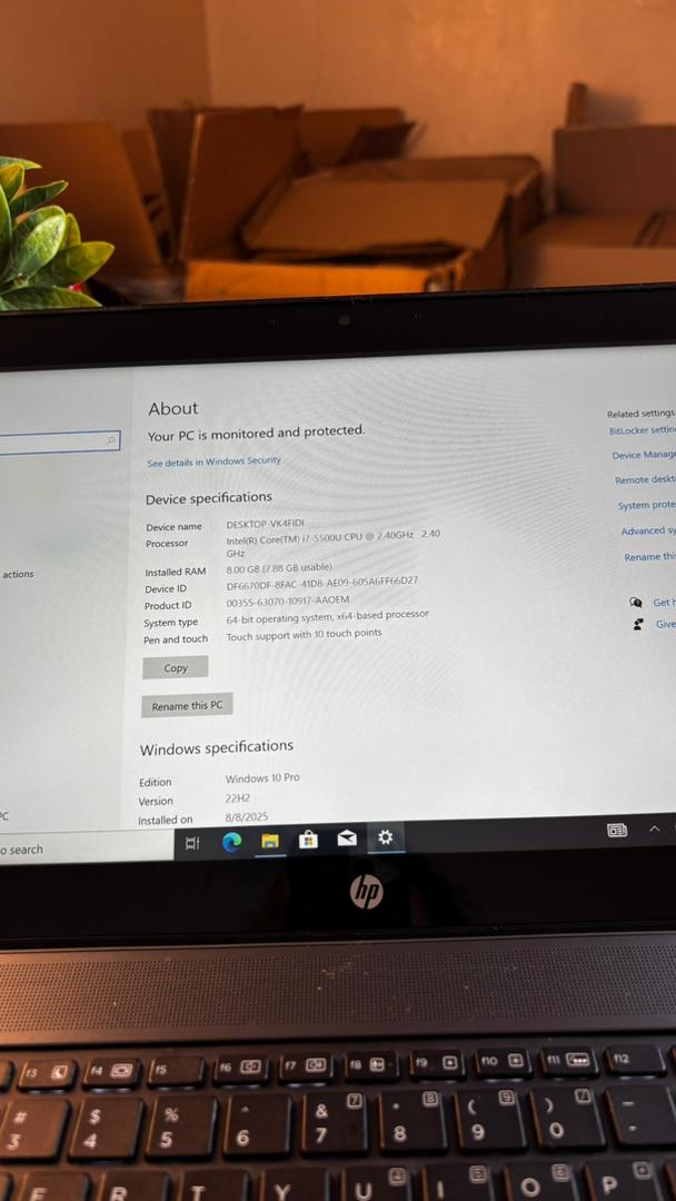 HP ZBook 14 workstation, Touch, i7-5th 1gb graphics - الصورة 6