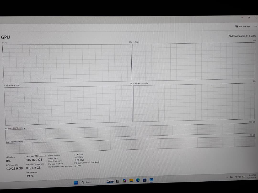 HP ZBook 17 Intel Core i7-9850H, 16gb Nvidia Quadro RTX 5000, 16/512ssd - Image 5